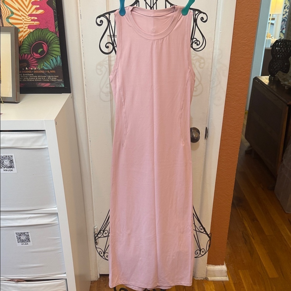 Lululemon All Aligned Ribbed MIDI Dress-Sz 6